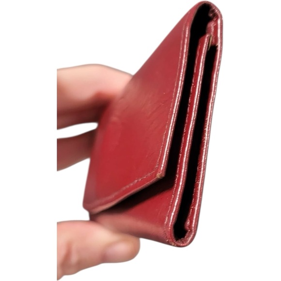 🇫🇷 🗝️ Authentic Vintage Cartier Burgundy Leather Key Holder | Paris 🗝️🇫🇷 - Picture 8 of 11